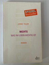 Janne Teller - Nichts was im Leben wichtig ist - dtv - guter Zustand