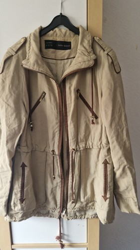 Zara basic damen jacke - zara, beige