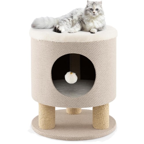 Katzen kratzbaum kratztonne - katzen,