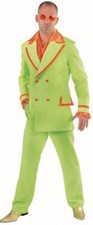 Disco Anzug Kostüm Herren 50er 60er Jahre Hippie Smoking Rock n Roll Discokostüm