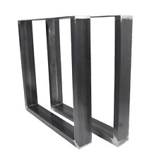 Tischgestell Tischkufen Rohstahl Tischbeine Tischuntergestell Profil 100x40 mm
