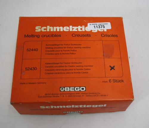 Bego schmelztiegel für - schmelztiegel,