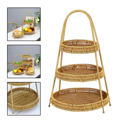 Rattan geflochtener korb mit - rattan,