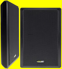 40W Flat Panel Lautsprecher 2-Wege 86dB 1 Paar schwarz Surround Wand Boxen Slim