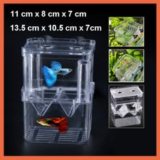 Aquarium Fische Brutkasten Isolation Box Ablaichkasten Baby Fischzuchtkasten