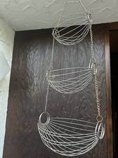 Obstkorb Hängekorb Gemüseampel Gemüse-Korb Küchenampel Blumenampel