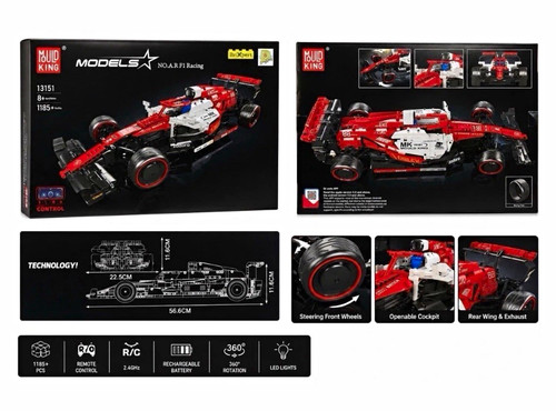 Mould king models f1 - king,