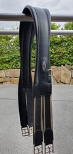 Prestige Ledersattelgurt schwarz  125 cm gebraucht sehr gut erhalten
