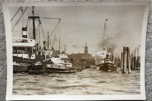 Historische postkarte hamburg - historische,