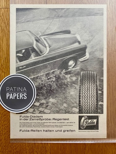 1962 fulda reifen mercedes - fulda,