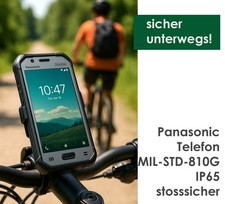 TELEFON PANASONIC FZ-N1 IP65 MIL-STG-810G MILITÄR POLIZEI SCHULE GPS 2x KAMERA