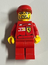 Lego Minifigur F1 Ferrari