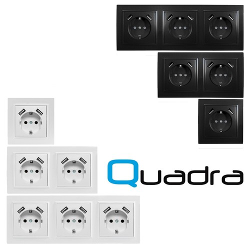 230v schuko usb - 2x, steckdose