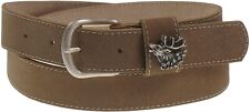 Trachtengürtel in 30 mm Breite mit Hirsch-Motiv Ledergürtel Damengürtel