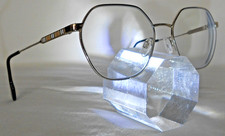 BURBERRY, leichtes UNISEX-Brillengestell, Metallfarbe Gold + NOVA CHECK, TOP!