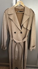 **Zara Mantel Trenchcoat Beige