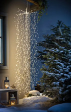 XXL LED Lichterbündel Hängedeko 1152 LEDs 2m Weihnachten Advent Weihnachtsdeko