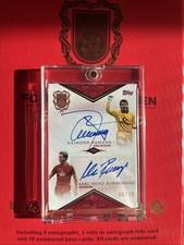 Topps 125 Jahre FC Bayern München Aumann Rummenigge Dual /10