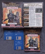 Eye of the Beholder III 3 PC DOS Big Box Komplett in Deutsch