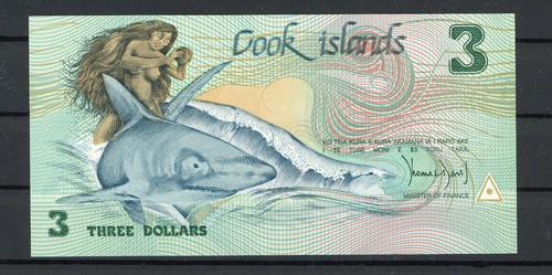 Cook islands banknote - islands,