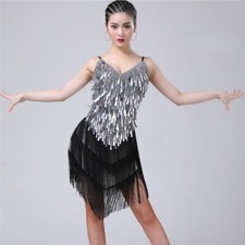 Damen Glitzer Ärmellos