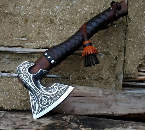 Wikinger axt handgefertigt - handgefertigt,