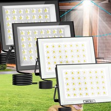 100-500Watt LED Fluter Außen Strahler Fassadenstrahler Scheinwerfer Baustrahler