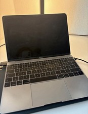 Apple Macbook 2016 Retina 12 Zoll, Space Gray, 256GB Speicher (SSD)
