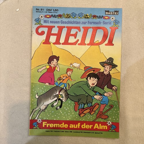 Heidi comicheft 51 fremde - comicheft, nr.