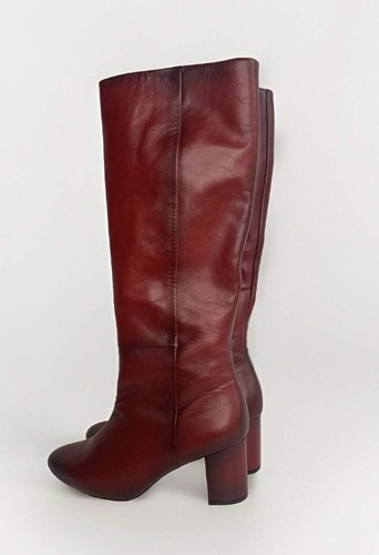 Gabor damen lederstiefel - lederstiefel, rot