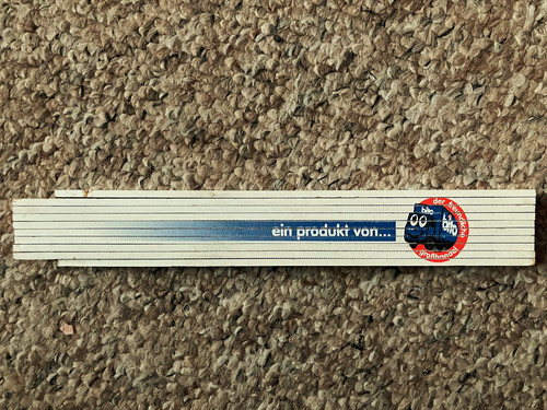 Zollstock mit werbung - 2, m