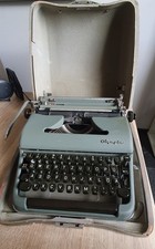 Olympia SM3 Schreibmaschine mit Koffer Vintage Typewriter 1950'er
