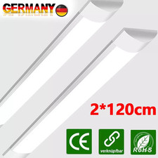 2* Light Fixture, 120CM LED Tube Light 4000k Cool White, LED Ceiling Light Weiß
