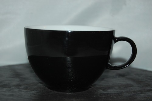 Teetasse sunny day schwarz - teetasse,