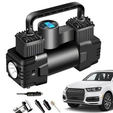 12V 150PSI Elektrische Luftpumpe Auto Reifen Druckluft Fahrrad Kompressor KFZ