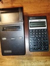  HP Taschenrechner Hewlett Packard 32S II & Drucker 82240B