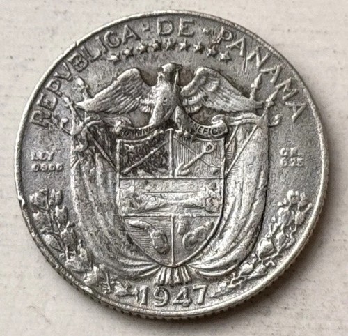 Panama balboa 1947 vasco - panama,