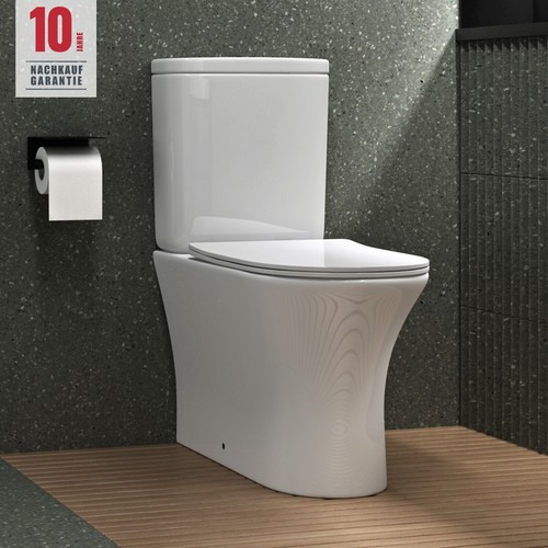 Spülrandlos stand - stand, wc