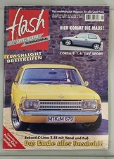 Opel Scene Flash Heft 51 Nr. 5/97 Rekord, Corsa, Kapitän P2, Ascona Cabrio, STW 