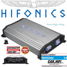 Hifonics Zeus ZXE600/4 4-Kanal 600 Watt RMS Klasse A/B Verstärker Auto Endstufe