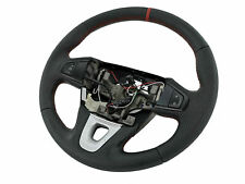 Lederlenkrad Renault Megane 3 09-6 NEU LEDERBEZUG Neu Beziehen 12iuhr markierung