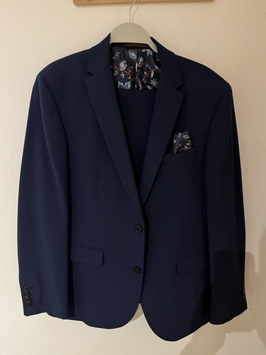 Next navi blauer anzug - blauer, sakko
