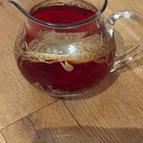Glas kanne mit henkel - mit,