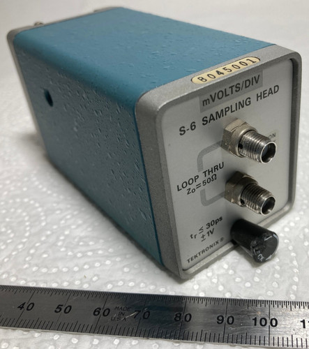Tektronix sampling head - s-6,