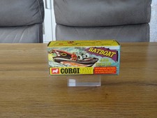 Corgi Toys 107 Batboat on Trailer 'Leerschachtel' 60er Jahre Corgi Rarität