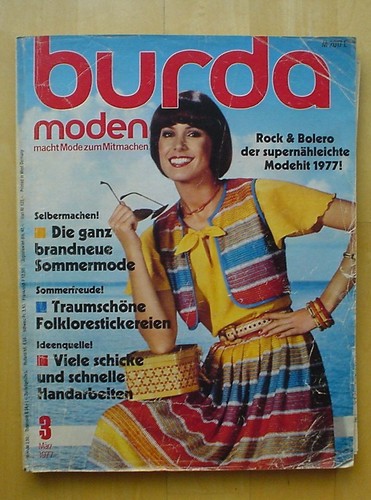 Burda moden 1977 folklore - 3/1977,