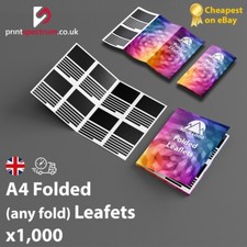 A4 gefaltete Broschüren