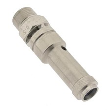 TÜV-Sicherheitsventil G 3/8" (DN8), 11,00 bar, Edelstahl (1.4401) fest eingestel