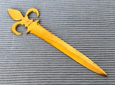 alter schöner Brieföffner Messing funktioniert sehr gut ca. 17 cm lang