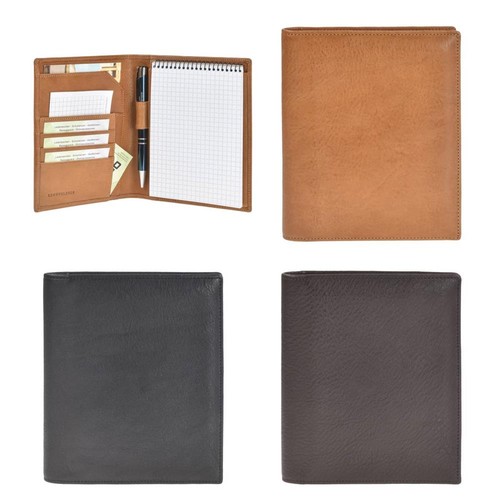 Sonnenleder schreibmappe leder - sonnenleder,